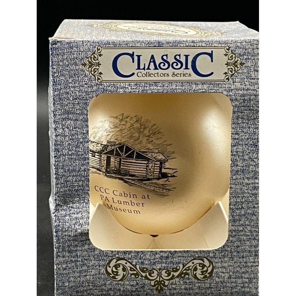 Classic Collectors Series 2007 Potter County Christmas Ornament Length 3.75 In.